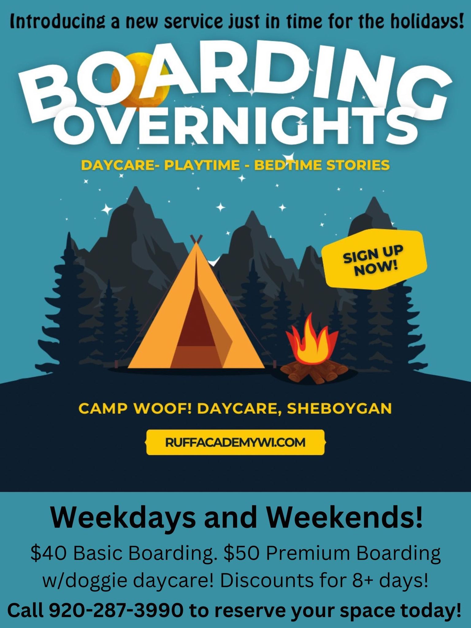 boarding overnights